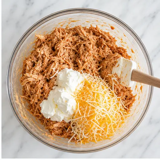 Step 2: Mixing the creamy filling