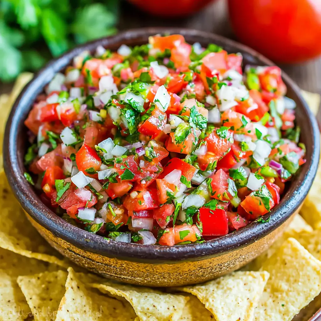 habanero pico de gallo - final presentation