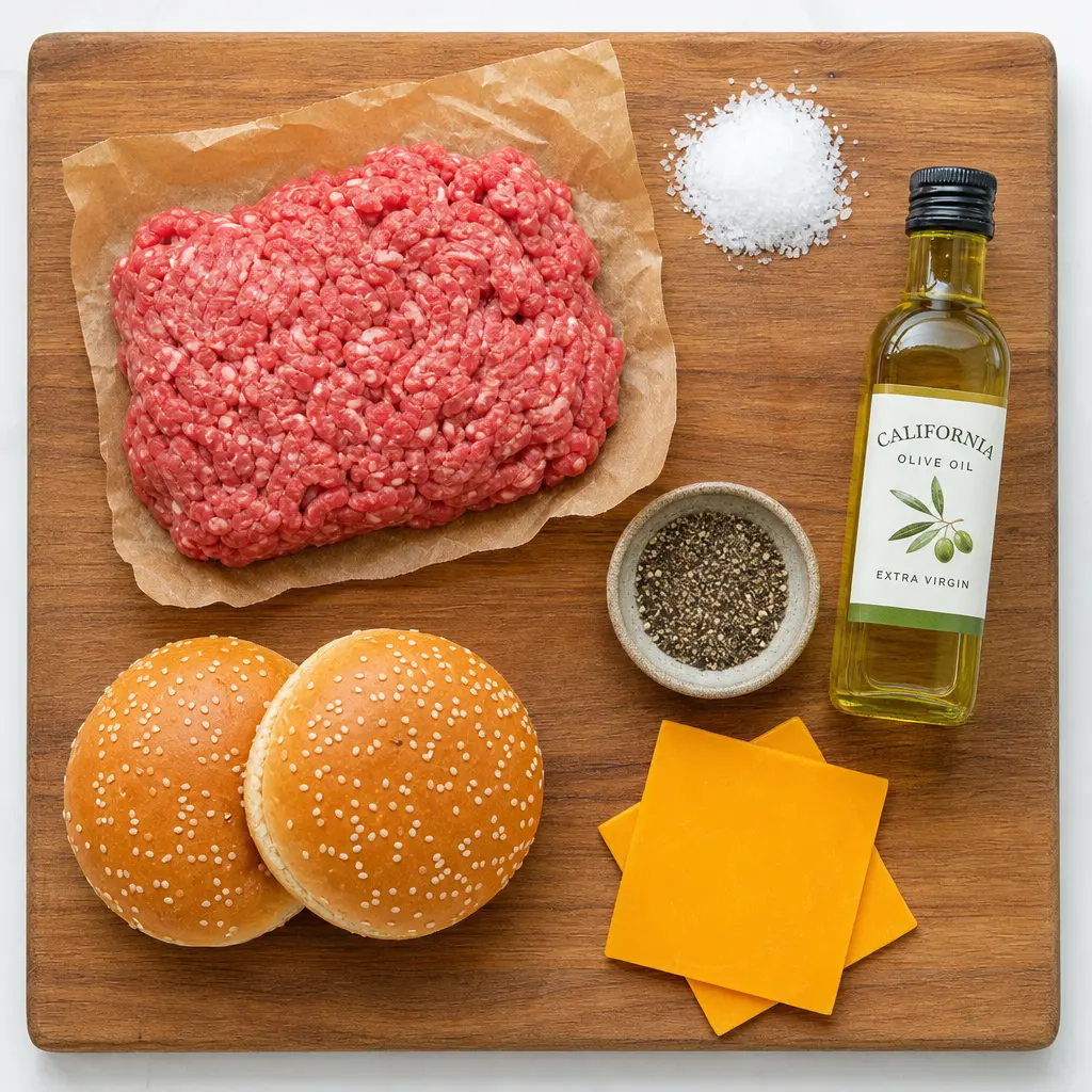 how long to grill burgers - main ingredients