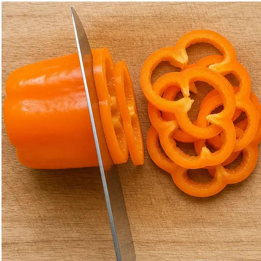 Step 4: Cutting into rings