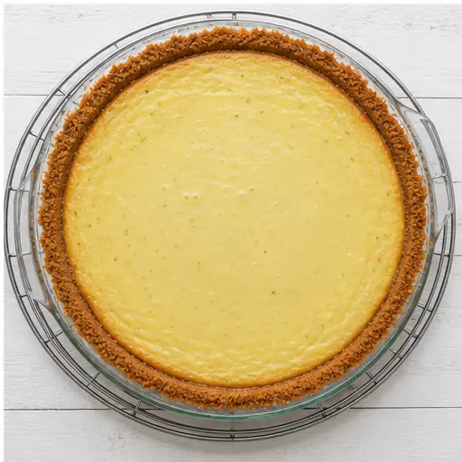 Step 4: Bake the pie until set