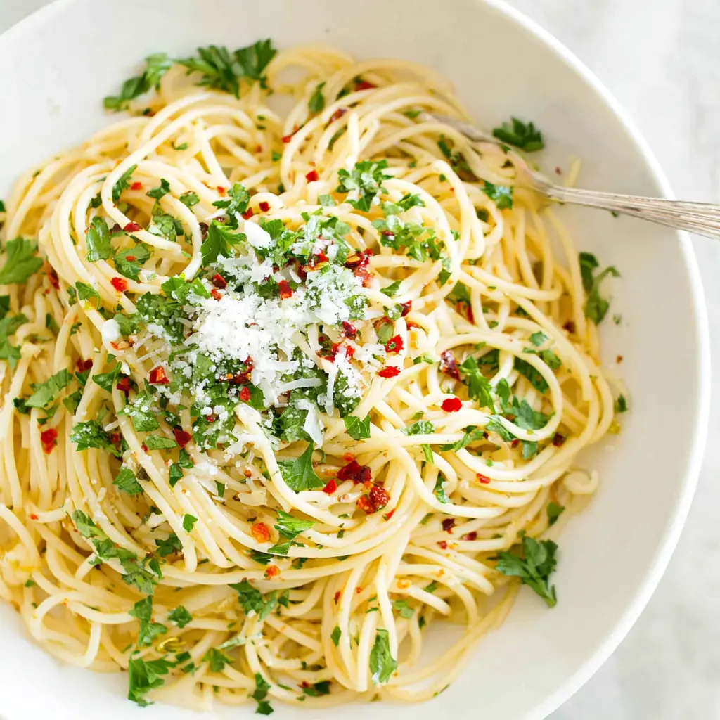 pasta aglio e olio - final presentation