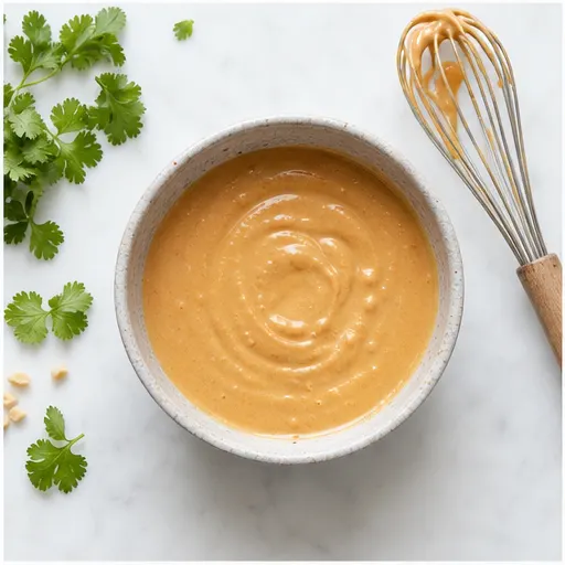 Step 3: Make the peanut sauce