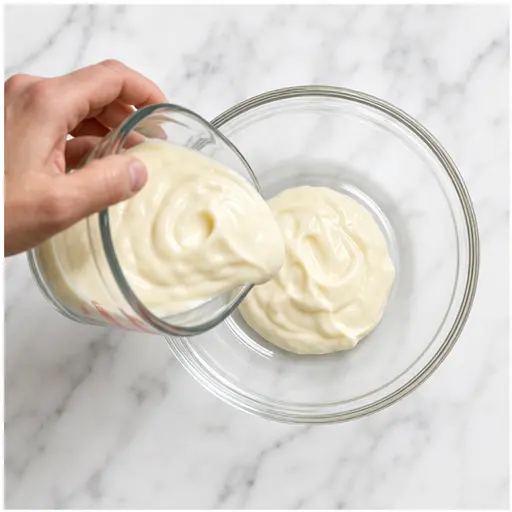 Step 1: Measure the California avocado mayonnaise