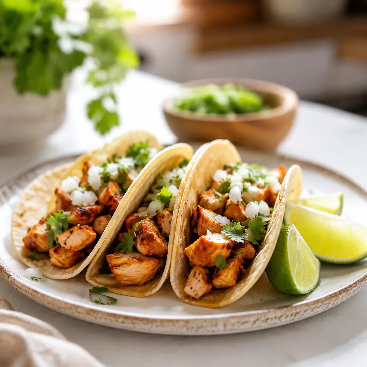 chicken street tacos - final presentation