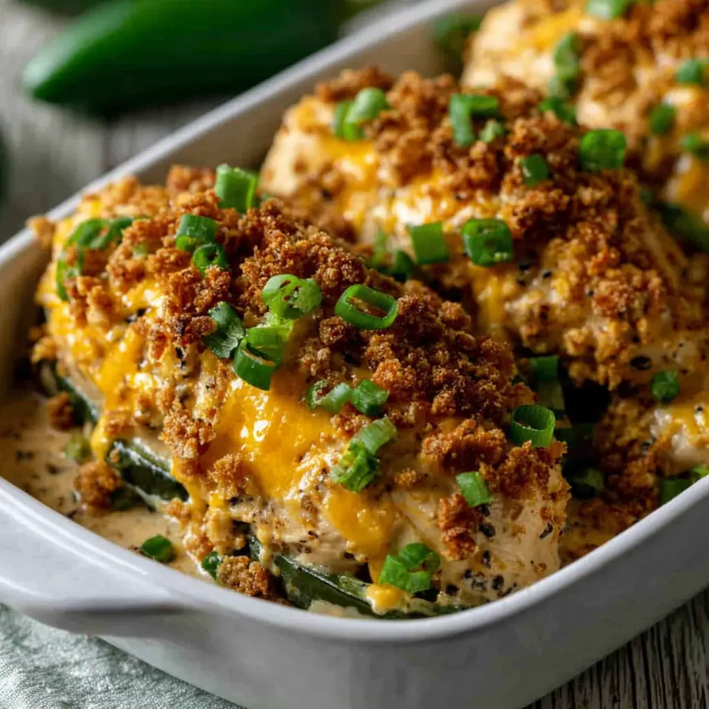 jalapeno popper smothered chicken