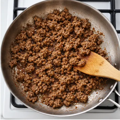 Step 2: Brown Italian sausage