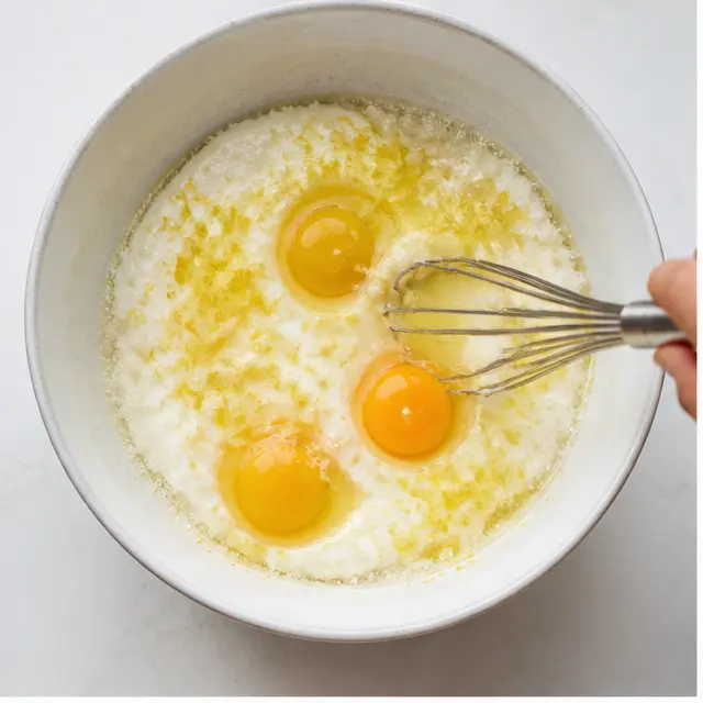 Step 1: Whisk wet ingredients together