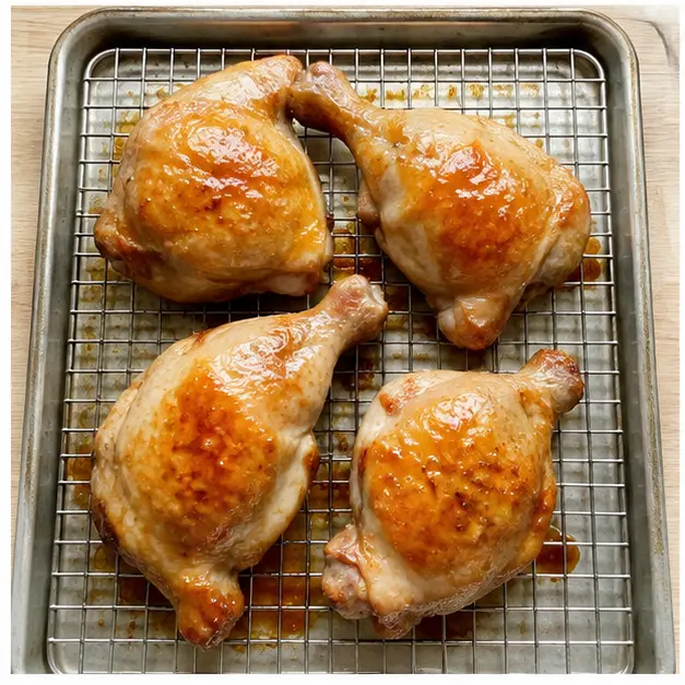 Step 3: Bake and baste