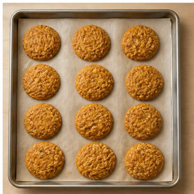 Step 4: Bake the cookies until golden