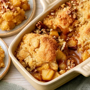 caramel apple dump cake 224330963