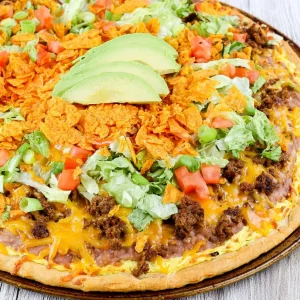 easy taco pizza 321811335
